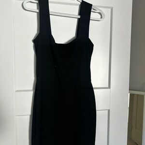 Reformation Black Mini Dress